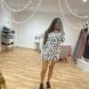 Pro-Fashion Boutique - LEOPARD PRINT PYJAMAS SHORTS SET