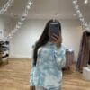 BLUE TIE DYE PYJAMAS TROUSER SET - Image 2