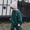 Pro-Fashion Boutique - MINI ‘HEALTH & HAPPINESS’ FORREST GREEN JOGGERS SET