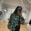 GREEN PATTERNED BLOUSE - Image 2